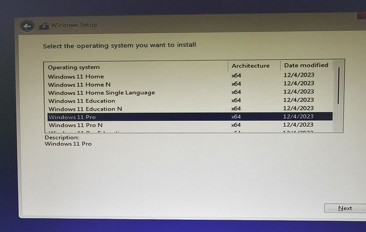 Selecionar a Edição do Windows 11 para a Instalação do Windows 11